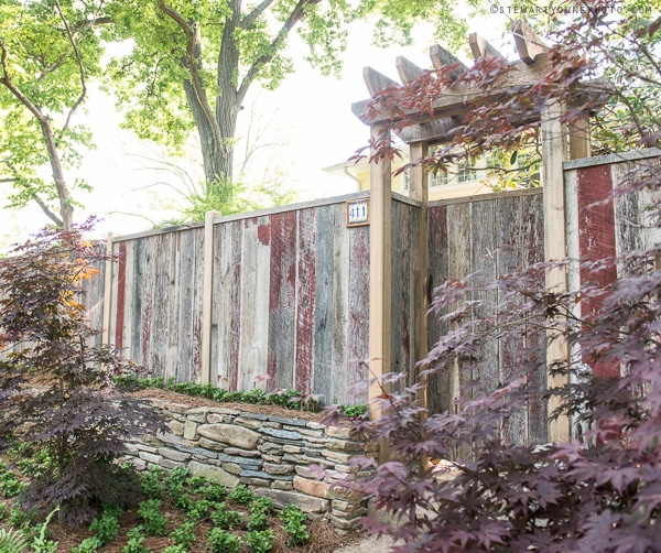 Old Oak Barn Wood Private Fence 20120521 bsf 2 British Standard Fence