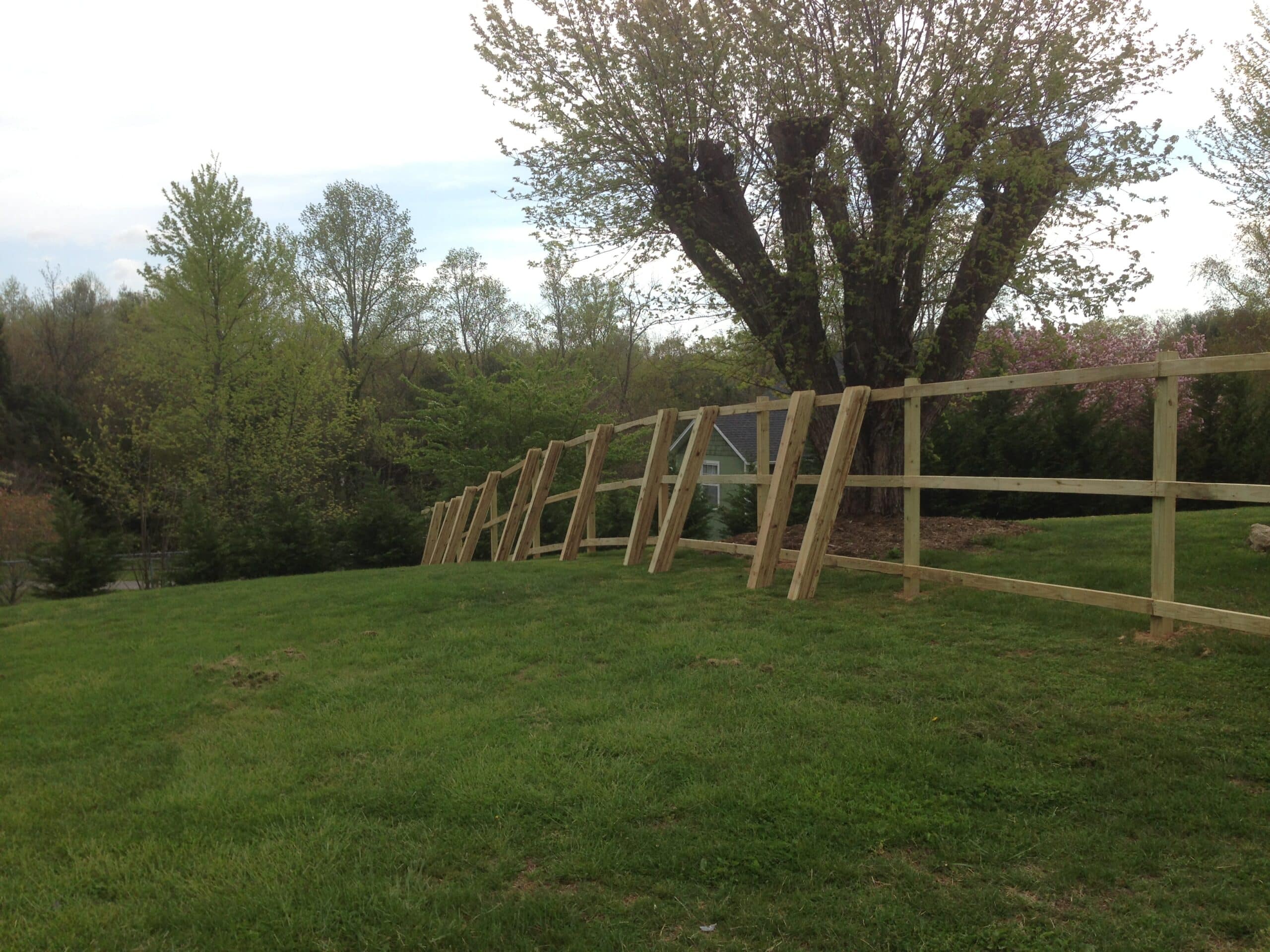 How To Build A Privacy Fence British Standard Fence