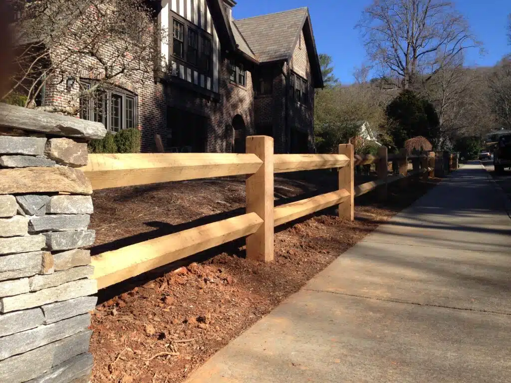 Custom Built Post and Rail IMG 0961 1 British Standard Fence
