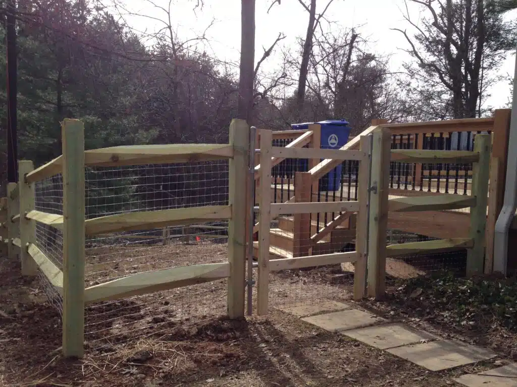 Split Rail Fence and Gate IMG 1077 British Standard Fence